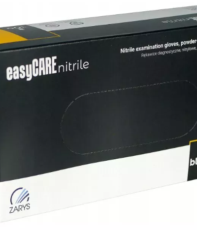 Rękawiczki nitrylowe M CZARNE