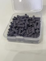 MINI bandPRO #400 PURPLE – fioletowe nakładki / opaski ścierne do manicure na mandrel (100szt)