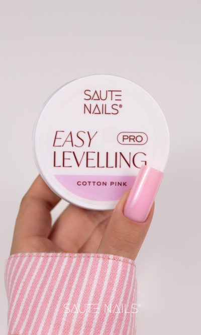 Żel budujący Easy Levelling PRO Cotton Pink 30g