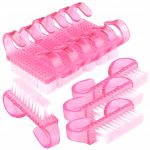 10 sztuk mini szczoteczka do pyłu różowa