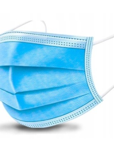 [OUTLET] Maseczka ochronna niebieska 50szt