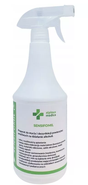 Sensifomil 1L – Bezalkoholowy preparat do mycia i dezynfekcji powierzchni
