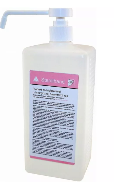 Żel do dezynfekcji rąk Sterillhand 500ml + pompka